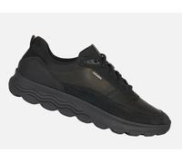 Scarpe Sneakers Geox U Spherica E pelle e camoscio nero