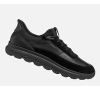 Scarpe Sneakers Geox U Spherica Plus A pelle e camoscio nero