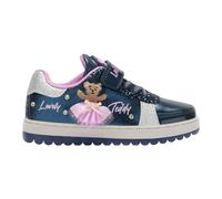 Scarpe sneakers Lelli Kelly bambina mille stelle lacci elastici tessuto blu LKA5