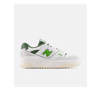 New Balance 550 White/Green da Bambini 37 Bianco