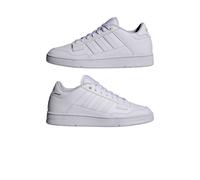 Scarpe Sneakers UOMO Adidas Rapid Court Low Bianco Basket Lifestyle