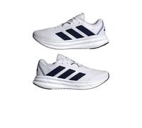 adidas Galaxy 7 Running Shoes, Scarpe da Corsa Uomo, Ftwr Bianco Blu Scuro Core Nero, 44 2/3 EU