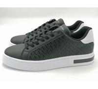 Scarpe sneakers uomo ARMANI EXCHANGE xm000140 black optic white bianco nero