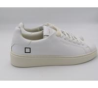 Scarpe sneakers uomo DATE D.A.T.E. Levante calf white black bianco nero