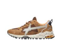 Scarpe Sneakers W6yz BREEZE 3-M. - in tessuto tecnico e suede - Marrone 2018612