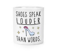 Scarpe Speak Louder Than Parole Trucco Pennello Matita Pentola - Moda
