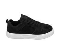 Scarpe sportive bianche da uomo in pelle con plateau per il tempo libero, comode scarpe da strada, eleganti e belle, scarpe da ginnastica sportive, antiscivolo, da jogging, Nero , 43 EU