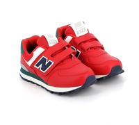 Scarpe sportive bimbo PS New Balance PV574CU Rosso-Blu Pelle