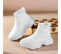 Scarpe sportive casual per bambini in rete traspirante, bianche, per ragazze EUR34,EUR35,EUR36,EUR37,EUR38,EUR39,EUR40,EUR41,EUR18,EUR19,EUR20,EUR21,EUR22,EUR23,EUR24,EUR25,EUR26,EUR27,EUR28,EUR29,EUR
