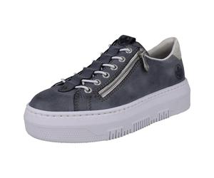 Scarpe Sportive Casual Rieker Con Chiusura A Zip Per Donne, M1953
