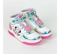 Scarpa Sportiva Suola Pvc Con Luci Minnie ARGENTO - T033 | FEMMINA CERDà