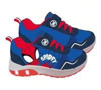 Scarpe sportive con suola in PVC e luci stile Spidey per bambini con licenza ufficiale, design Spidey unico, comode e resistenti Regala al tuo piccolo il massimo del comfort e dello stile con le nostr