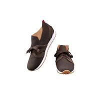 Scarpe sportive da donna extra large, traspiranti, per il tempo libero, per il fitness, per attività all'aperto, tennis, jogging, antiscivolo, per allenamento, palestra, per piedi larghi, marrone, 40