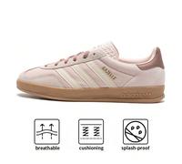 Scarpe sportive da donna GAZELLE INDOOR W, scarpe da allenamento fitness, scarpe casual leggere da esterno JR0232 Un tempo scarpa da allenamento indoor, la Gazelle Indoor è diventata un pezzo iconico