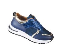 Scarpe sportive da donna per palestra, camminate, antiscivolo, da jogging, comode, per il tempo libero, palestra, scarpe da lavoro, scarpe da corsa, impermeabili, casual, resistenti all'usura, Blu, 37
