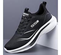 Scarpe sportive da uomo in rete traspirante, per la primavera e l'estate, suola morbida antiscivolo e ammortizzante, ideali per studenti, corsa, tennis, camminate, perfette per fitness ed