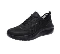 Scarpe sportive da uomo, per camminare, per attività all'aria aperta, leggere, traspiranti, per il tempo libero, da jogging, alla moda, da corsa, per attività all'aria aperta, Nero , 47 EU