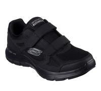 Scarpe sportive da Uomo SKECHERS Art. 232578BBK NERO sneakers con doppio strappo