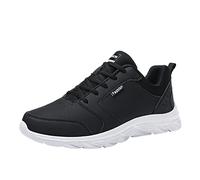 Scarpe sportive da uomo, slip on tinta unita calzature da passeggio leggere con fondo morbido calzature da salotto comode scarpe da corsa all'aperto alla moda scarpe da ginnastica indoor fitness alla