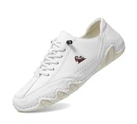 Scarpe Sportive Donna Traspirante Antiscivolo Leggere Sneaker Traspirante Antiscivolo Leggere Sneaker Sneakers da Donna Bianche Corsa Morbida Lacci Calzature Scarpe Corsa Comode Sportive Camminare