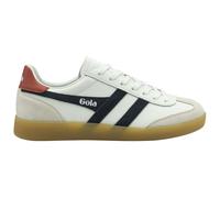 Gola Uomo Viper Leather Sneakers, Bianco Blu Navy Ruggine Gomma, 45 EU