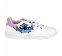 Disney Zapatillas de Stitch, Scarpe da Ginnastica Unisex-Adulto, Bianco, 38 EU