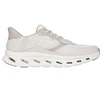 Skechers Men's Hands Free Slip-ins Go Walk Glide-Step 2.0-Zac Sneaker, Scarpe da Ginnastica Uomo, Bianco Crema, 45.5 EU