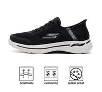 Scarpe sportive slip-on con arco, da corsa, allenamento e casual, modello 216258-BLK, per uomo La suola ammortizzante ULTRA GO rallenta l'impatto del terreno sul piede; la suola utilizza la tecnologia