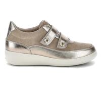 Scarpe Sportive Stonefly Passeggiata 50 223455 in Beige e Oro Pelle Camoscio - Donna, multicolore, 41 EU