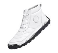 Scarpe sportive unisex, casual, unisex, per il tempo libero, traspiranti, tinta unita, per il tempo libero, comode, traspiranti, da jogging, Driving Penny, bianco, 38 EU