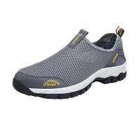 Scarpe Sportive Uomo Scarpe Da Corsa Uomo Basket Uomini Scarpe Running Uomini All'aperto Atletico Scarpe Da Ginnastica Antiscivolo Scarpe Ginnastica Confortevole Scarpa, Grigio 3., 44 EU