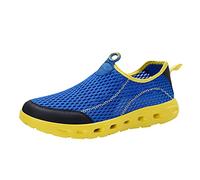 Scarpe Sportive Uomo Scarpe Da Corsa Uomo Basket Uomini Scarpe Running Uomo Slip on Confortevole Scarpe Da Ginnastica All'aperto Sneakers Corsa Lavoro Scarpa, Blu 2, 41 EU