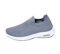 Scarpe Sportive Uomo Scarpe Da Running Uomo Scarpa Running Uomini Basket Comfort Antiscivolo Scarpa Confortevole Sneakers Ginnastica Slip on Scarpe Da Ginnastica, 2 grigio, 42 EU