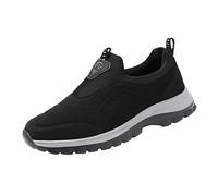Scarpe Sportive Uomo Scarpe Da Running Uomo Scarpa Running Uomini Basket Uomini Casual Multisport Sneakers Casual Scarpe Da Ginnastica Slip on Confortevole Scarpa, Le Noir 2, 43 EU