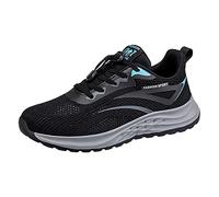 Scarpe Sportive Uomo Scarpe Da Running Uomo Scarpa Running Uomini Basket Uomini Traspirante Confortevole Scarpe Da Ginnastica Outdoor Indoor Sneakers Atletico Casual Scarpe, Le Noir 2, 43 EU