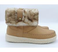 Scarpe stivaletto tronchetto donna HEY DUDE Camden cuff classic cozy cognac