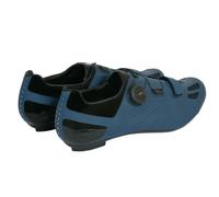 Scarpe strada con serraggio zigrinato + cinghie autoaderenti FLR Pro F11 40 Bleu