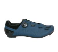 Scarpe strada con serraggio zigrinato + cinghie autoaderenti FLR Pro F11 43 Bleu