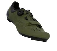 Scarpe strada con serraggio zigrinato + cinghie autoaderenti FLR Pro F11 Vert