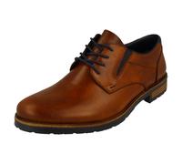 Uomo Rieker 14621 Gusset Dettagliato Scarpe con Lacci