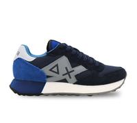 SUN68 Sneaker Jaki 2.0 Solid Suede/Nylon 07 Navy Blue Taglia Scarpa: 41