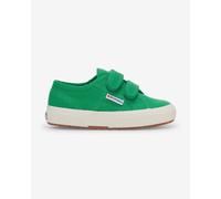 Scarpe Superga 2750 Cotjstrap Classic verde bianco bambini - 33
