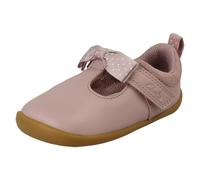 Scarpe T-Bar Pre Walking In Pelle Morbida Con Dettagli A Pois Clarks Per Ragazze