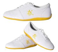 Scarpe Tai Chi, Scarpe da Ginnastica Kung Fu Wushu Performance, Scarpe Sportive da Allenamento Taekwondo, Scarpe da Passeggio per Arti Marziali per Palestra per Uomo Donna(Size:32EU,Color:A)