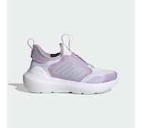 adidas TENSAUR Comfort Shoes Children, Scarpe da Corsa, Ftwr White/Lime Burst/Powder Plum, 28 EU