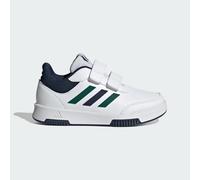 adidas Tensaur Hook And Loop Shoes, Sneaker Unisex - Bambini e ragazzi, White Green Collegiate Navy, 34 EU