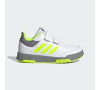 adidas Tensaur Hook And Loop Shoes, Sneaker Unisex - Bambini e Ragazzi, Ftwr White Lucid Lemon Grey Three, 31.5 EU