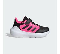 adidas TENSAUR Run 3.0 Shoes Children, Scarpe da Corsa Unisex-Bambini, Core Black/Core Black/Lucid Pink, 33 1/2 EU
