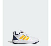 adidas Unisex - Bambini e Ragazzi Tensaur Sport 3.0 Hook And Loop Kids Shoes, Ftwr White/Collegiate Gold/Collegiate Navy, 39 1/3 EU