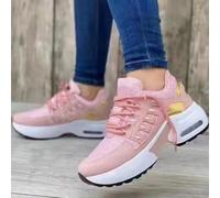 Scarpe Terapeutiche per Diabetici da Donna Scarpe da Corsa Scarpe Alluce Valgo Piedi Gonfi, Scarpe da Ginnastica Leggere E Traspiranti Antiscivolo Scarpe Ortopediche per Artrite Edema,Pink-38 EU